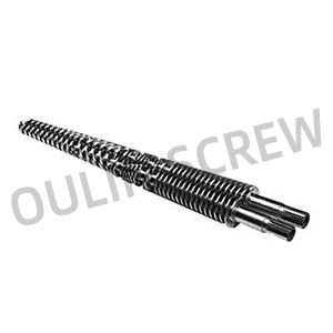 Conical twin-screw
